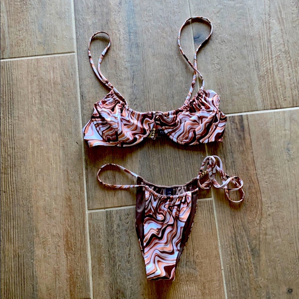 palm resort wear bikini set